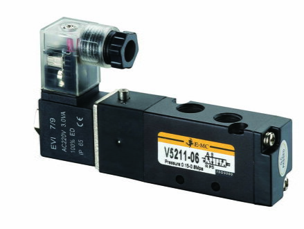 5/2 ventil, 24VDC, tělo 1/8", 1 cívka