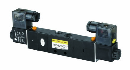 5/3 ventil, 24VDC, tělo 1/4"