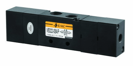 5/3 ventil, pneumaticky ovládaný, tělo 1/4", připojení G1/8"