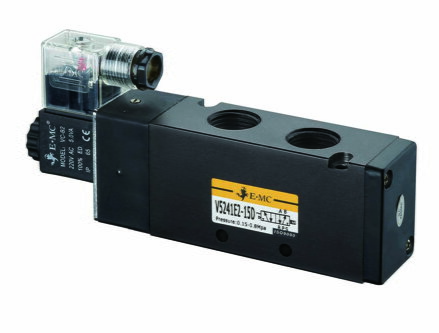 5/2 ventil, 24VDC, tělo 3/8", 1 cívka